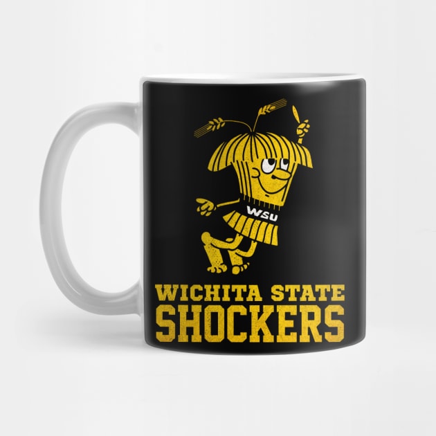 Retro Wichita State Shockers Logo by tdilport